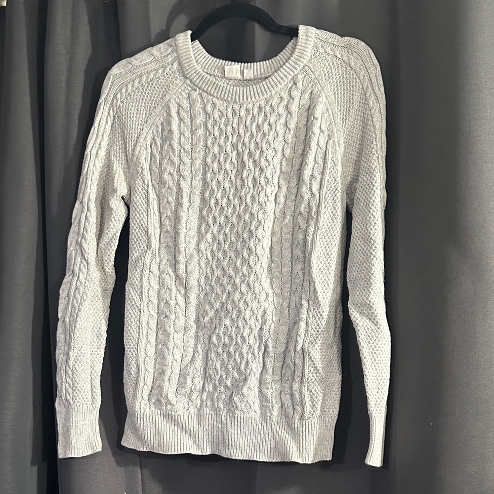 GAP Women's Cable Knit Sweater - Cream